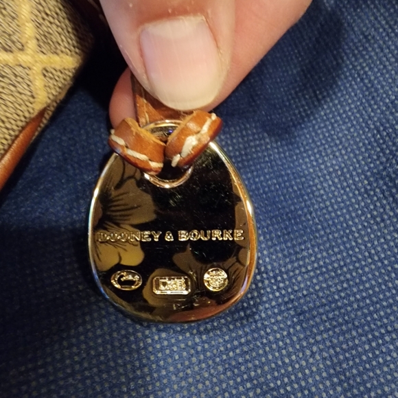 Dooney & Bourke Letter Carrier Crossbody And Wristlet, NWOT - Picture 5 of 11